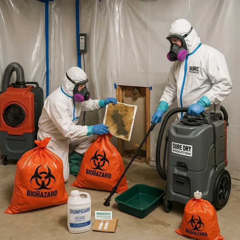 Contaminated Water Handling Protocols process in Warrior, AL