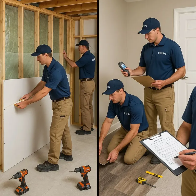 Repairs and Reconstruction process in Warrior, AL
