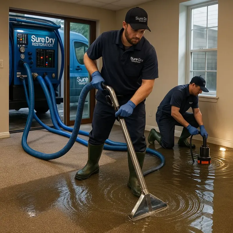 Water Extraction and Removal process in Warrior, AL